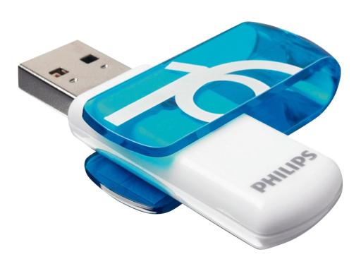 16GB Philips 2.0 USB Drive Vivid USB-Stick