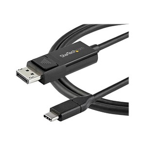 StarTech.com USB C/DisplayPort Kabel 2,0 m schwarz