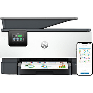 HP OfficeJet Pro 9120b 4 in 1 Tintenstrahl-Multifunktionsdrucker grau