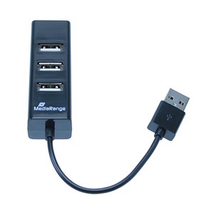 MEDIARANGE USB 2.0 Hub 1:4, bus powered
