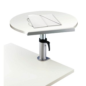 Ergonomisches Tischpult 30kg weiß melaminharzbeschichtet 60x51cm