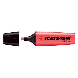 Textmarker Stabilo Boss Original 2-5mm rot nachfüllbar