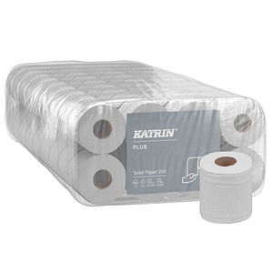 KATRIN Toilettenpapier PLUS 250 SOFT 3-lagig 72 Rollen