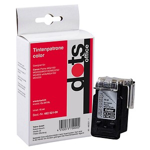 dots color Tintenpatrone ersetzt Canon Cl-541XL
