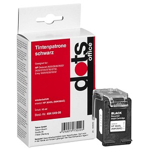 dots schwarz pigmentiert Tintenpatrone ersetzt HP 304XL (N9K08AE)