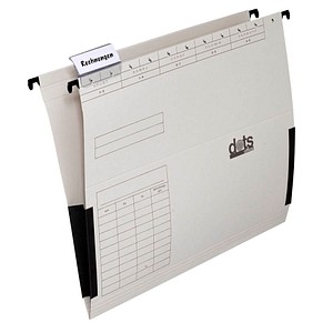 25 dots Hängetaschen lichtgrau