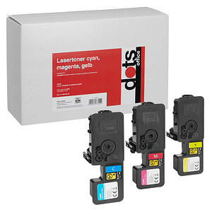 3 dots cyan, magenta, gelb Toner ersetzen KYOCERA TK-5230C/M/Y