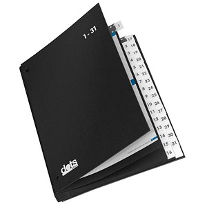 dots Pultordner 1-31 schwarz