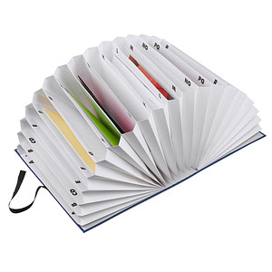 dots Vorordner A-Z blau