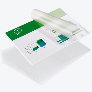 100 GBC Laminierfolien glänzend für A4