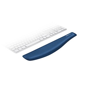 Fellowes Tastatur-Handballenauflage PlushTouch blau