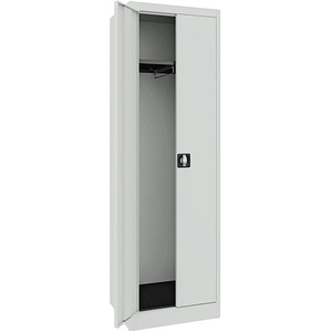 mauser Stahlschrank grau 60,0 x 50,0 x 195,0 cm