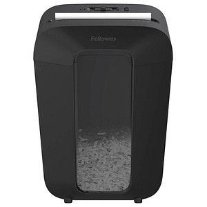 Fellowes Powershred LX70 Aktenvernichter mit Partikelschnitt P-4 4 x 40 mm 11 Blatt schwarz