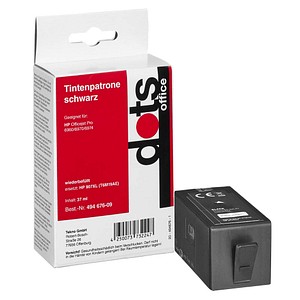 dots schwarz Tintenpatrone ersetzt HP 907XL (T6M19AE)