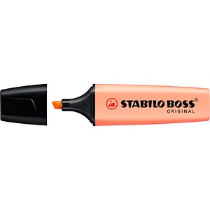 Textmarker Stabilo Boss Original 2-5mm Pastel cremige Pfirsichfarbe