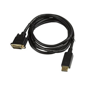 StarTech.com DisplayPort/DVI-D Kabel DP2DVI2MM6 1,8 m schwarz