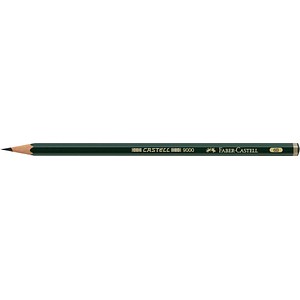 Bleistift Castell 9000 Härte 6B 