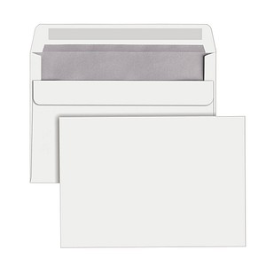 dots Briefumschläge DIN C6 ohne Fenster weiß 250 St.