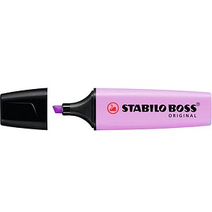 Textmarker Stabilo Boss Original 2-5mm Pastel Schimmer von lila