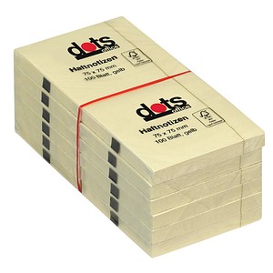 dots Haftnotizen Standard gelb 12 Blöcke
