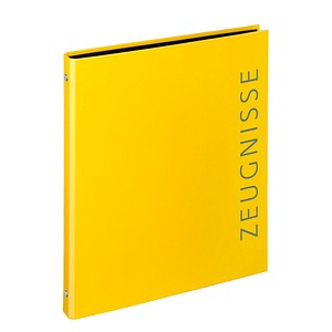 VELOFLEX Ringbuch 4-Ringe gelb DIN A4