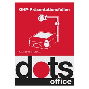 dots Laserfolien DOTSOHPMULTI klar A4 100 St.