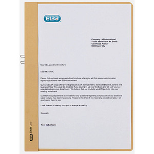 50 ELBA Klemmhefter  chamois