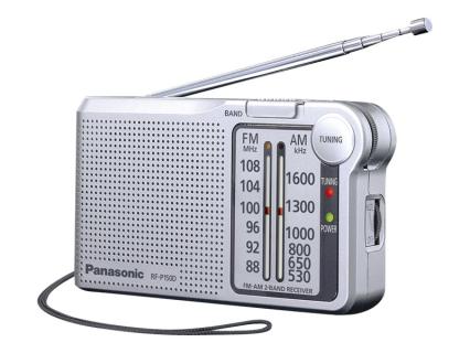 Panasonic RF-P150DEG9-S Radio silber