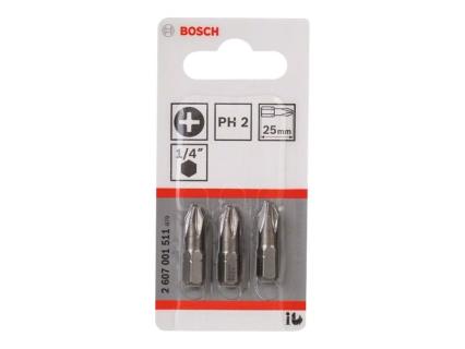 BOSCH Schrauberbit PH Gr.2 XH 25mm 3Stk