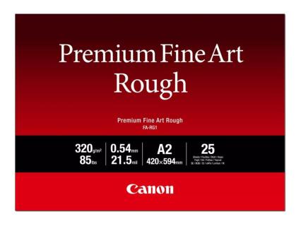CANON FA-RG 1 Premium Fine Art Rough A 2, 25 Blatt, 320 g