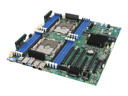 INTEL Server Board S2600STBR - Motherboard - SSI EEB - Socket P - 2 Unterstützt