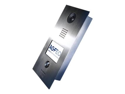 AGFEO IP-Video TFE 1 - Türsprechstelle mit 1 Klingeltaster