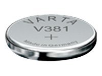 VARTA Uhrenbatterie V 381 Silber 45mAh 1,6 V