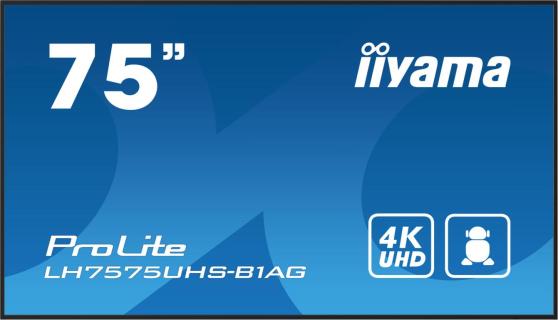 IIYAMA LH7575UHS-B1AG 190,5cm (75")