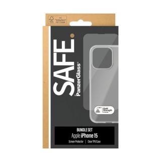 SAFE. by PanzerGlass™ 2-in-1 Schutz-Set für Apple iPhone 15