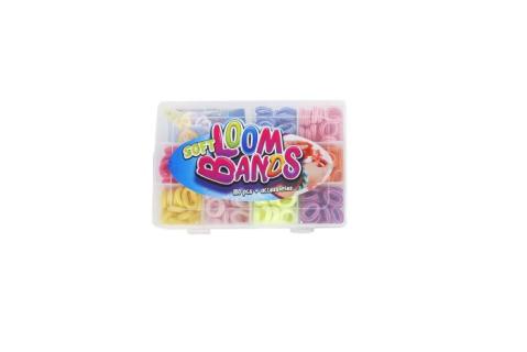 Soft Looms Bands in der Box, 180 Teile