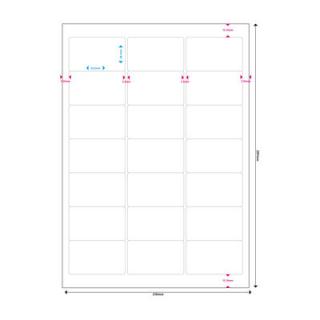 MEDIARANGE Etiketten weiß 63,5x38,1mm 1050 Stück