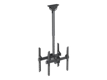TECHLY Teleskop Uni. Deckenhalterung für 2LED LCD TV 32"-55"