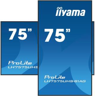 IIYAMA LH7575UHS-B1AG 190,5cm (75")