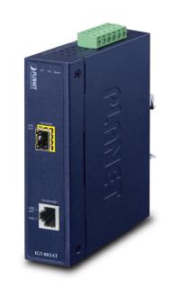 PLANET TECHNOLOGY Planet IGT-805AT IP30 Industrial 10/100/1000T to 100/1000X