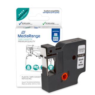 MEDIARANGE Schriftbandka. Dymo D1/45013/S0720530 12mm 8m sch