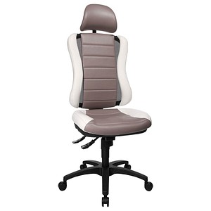 Topstar Bürostuhl Head Point RS, HE300 S033X grau, weiß, schwarz Stoff