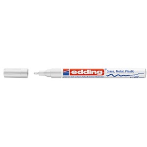 EDDING Paint-Marker Edding E-751 Weiß Rundform 1 - 2 mm 1 St.