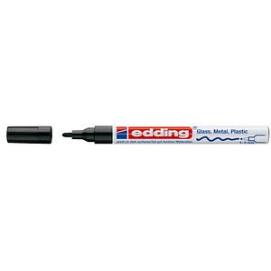 EDDING Paint-Marker Edding E-751 Schwarz Rundform 1 - 2 mm 1 St.