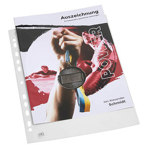 HAMELIN ELBA Prospekthülle QUICK'IN, DIN A4, PP, oben offen glasklar, 0,07 mm, 