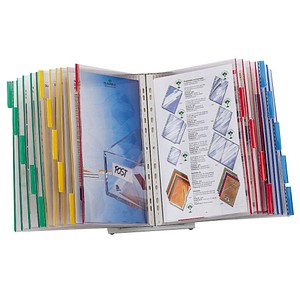 DURABLE Display-System FUNCTION table 20, Komplett-Set Tischständer aus Metall 