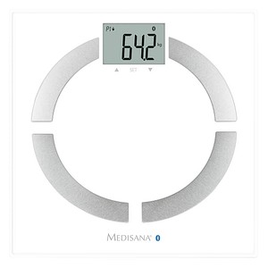 MEDISANA Analysewaage BS 444 connect Wägebereich (max.)=180 kg Weiß (40444)