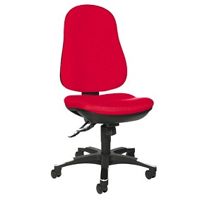 Topstar Bürostuhl Trend SY 10, 9020G21 rot, schwarz Stoff