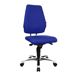 Topstar Bürostuhl Body Balance S30, SI99T26 blau, alu Stoff