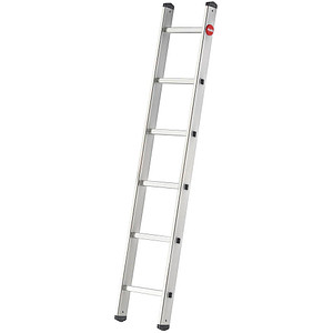 Hailo Alu-Anlegeleiter S60 ProfiSte p UNO, 6 Sprossen (6520426)